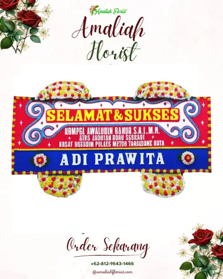 Papan Bunga Ucapan Selamat Royale Krakatau Convention Hall Cilegon